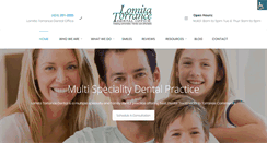 Desktop Screenshot of lomitatorrancedental.com